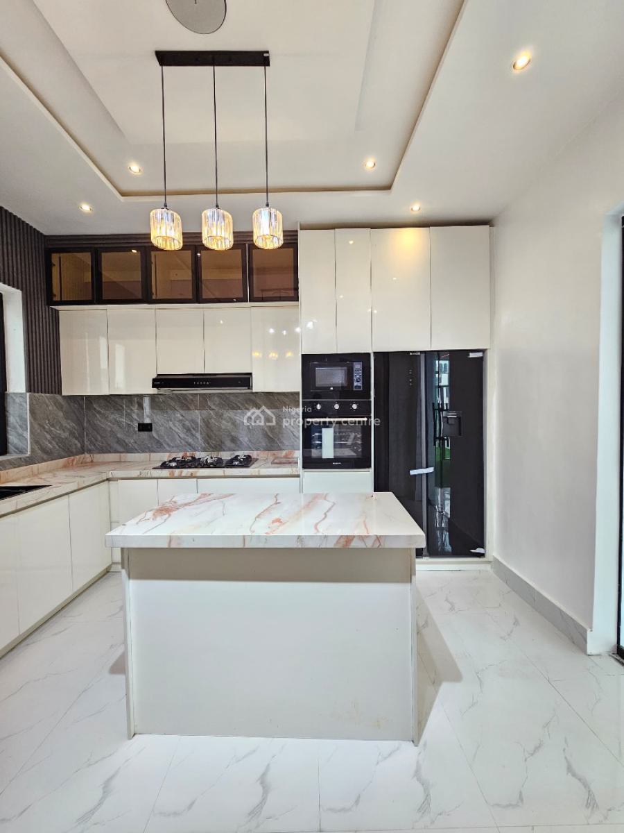 Spacious 5 Bedroom Fully Detached Duplex with Bq and Pool, Ajah, Lagos, Detached Duplex for Sale