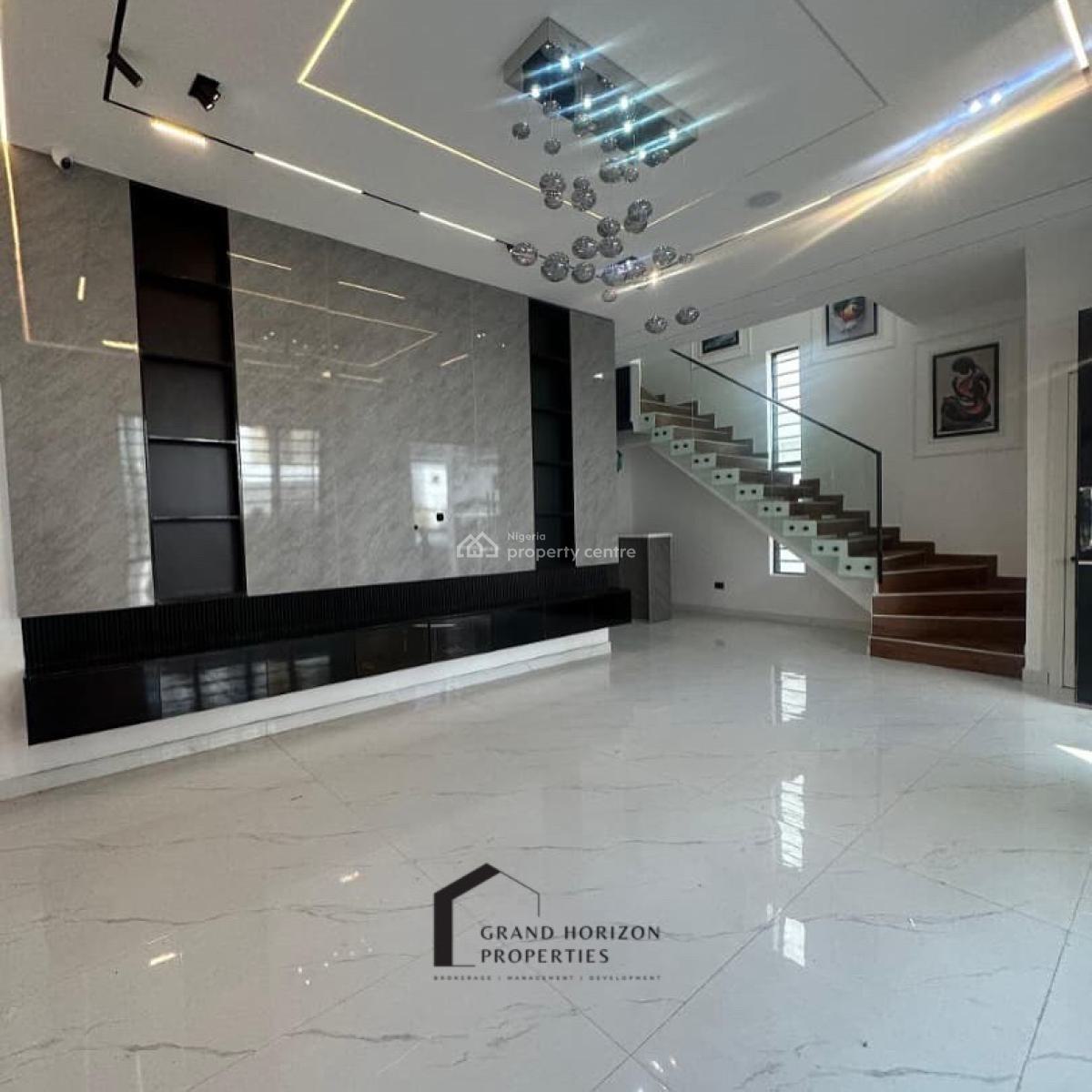 Lovely 5 Bedroom Fully Detached Duplex with Bq, Cinema, Gym Pool, Ikota, Lekki, Lagos, Detached Duplex for Sale