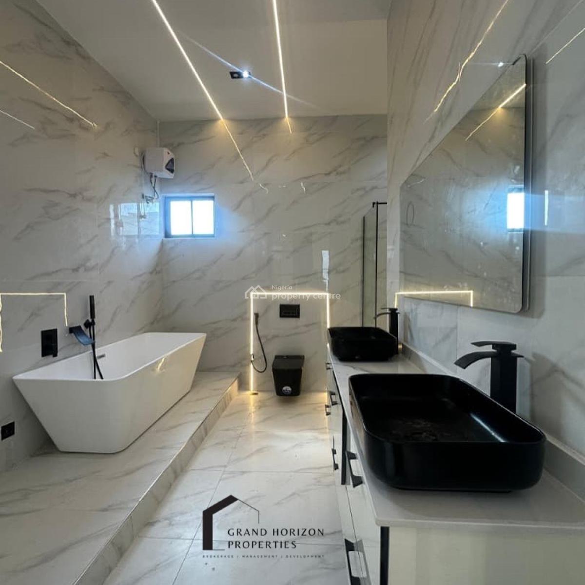 Lovely 5 Bedroom Fully Detached Duplex with Bq, Cinema, Gym Pool, Ikota, Lekki, Lagos, Detached Duplex for Sale