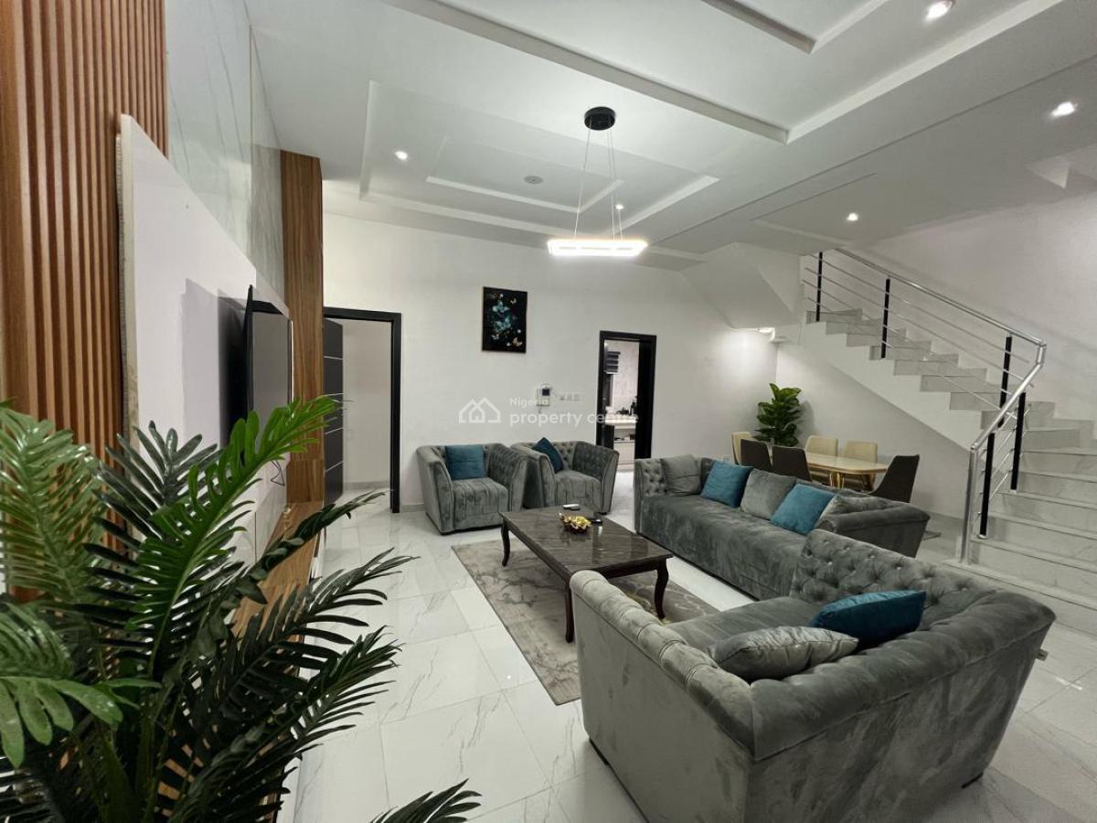 Clean 4bedroom Apartment Before Lbs, Ajah, Ogombo, Ajah, Lagos, Detached Duplex Short Let