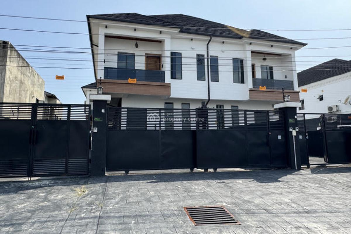 Luxury 4 Bedroom Semi-detached Duplex with Bq, Agungi, Lekki, Lagos, Semi-detached Duplex for Sale