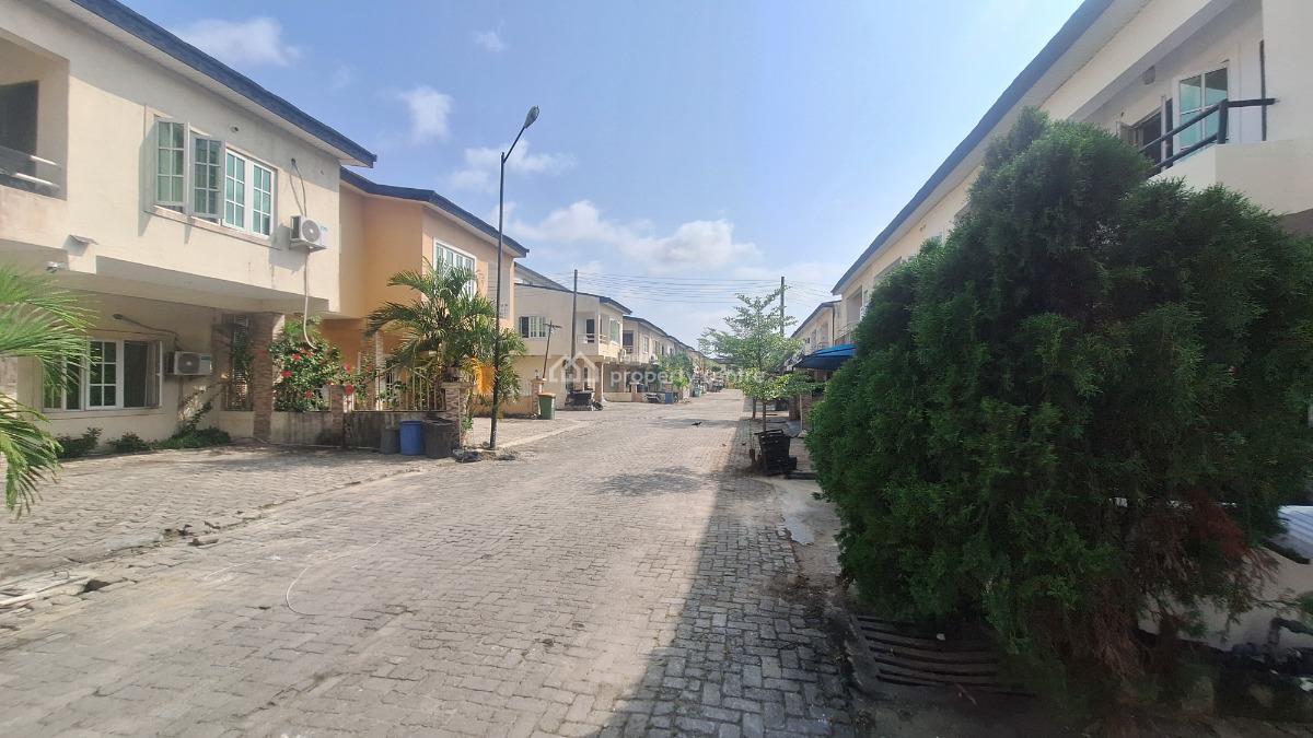 a Newly Refurbished Luxury 3bedroom Terrace Duplex All Rooms Ensuite, Lekki Gardens Estate Phase Two, Ajiwe, Ajah, Lagos, Terraced Duplex for Rent