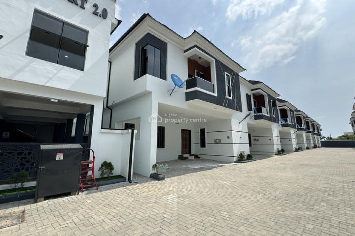 Well Finished 4 Bedroom Terrace Duplex, Ajah, Lagos, Terraced Duplex for Sale