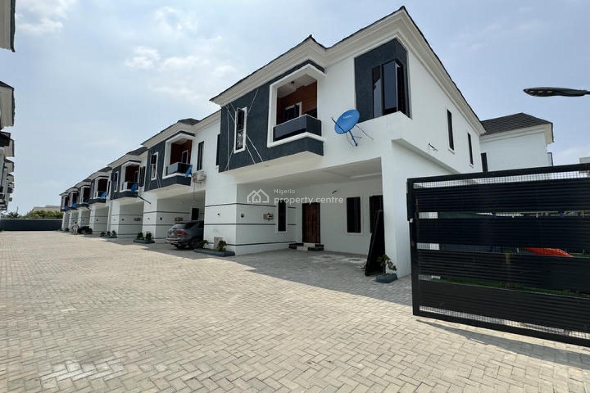 Well Finished 4 Bedroom Terrace Duplex, Ajah, Lagos, Terraced Duplex for Sale