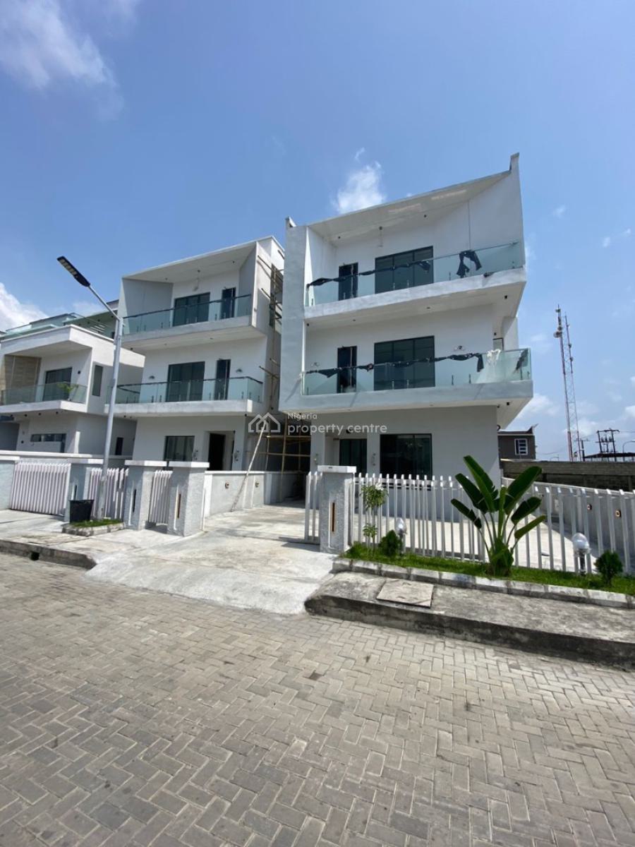 Luxury 5 Bedroom Detached Duplex with Bq, Osapa, Lekki, Lagos, Detached Duplex for Sale