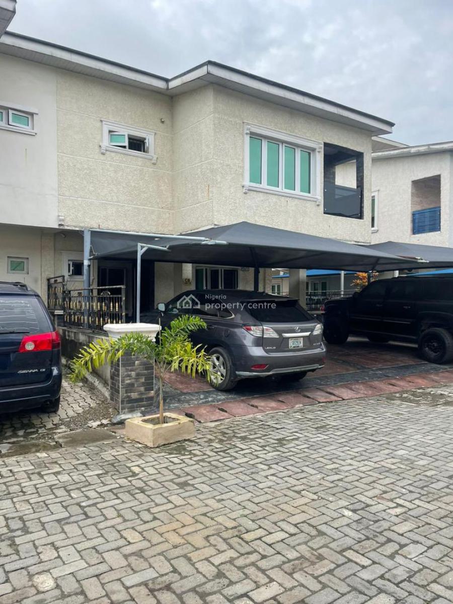 Luxury 4 Bedroom Terrace Fully Furnished Duplex, Chevron, Lekki, Lagos, Terraced Duplex for Sale