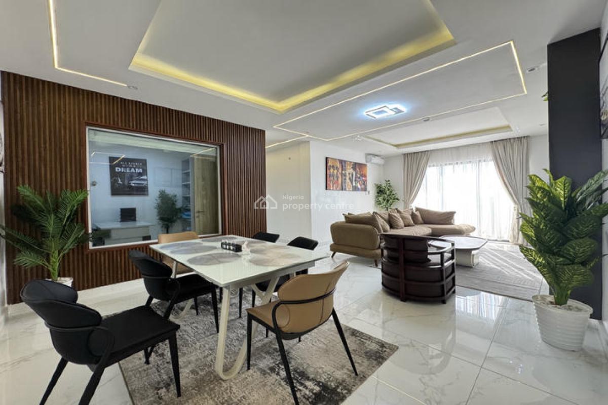 Furnished 3 Bedroom Apartment with Swimming Pool, Gym and Home Office, Ikate, Lekki, Lagos, Flat / Apartment for Rent