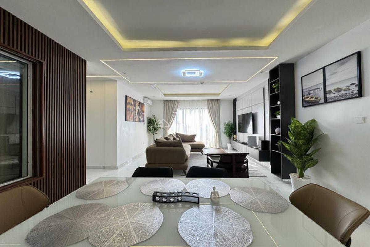 Furnished 3 Bedroom Apartment with Swimming Pool, Gym and Home Office, Ikate, Lekki, Lagos, Flat / Apartment for Rent