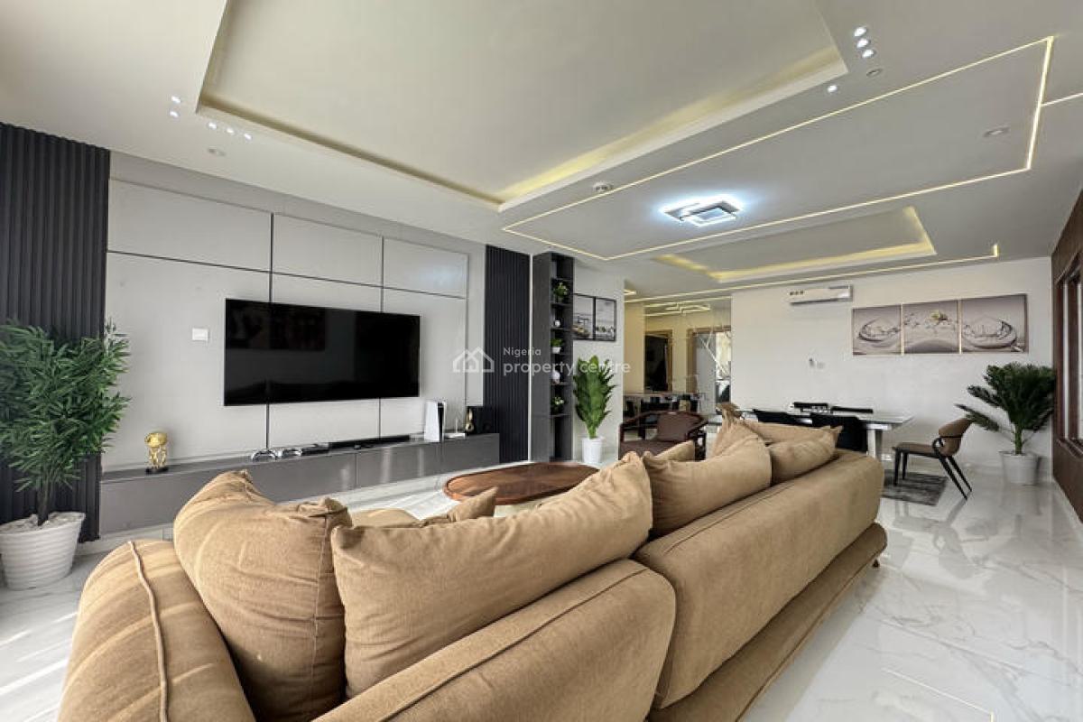 Furnished 3 Bedroom Apartment with Swimming Pool, Gym and Home Office, Ikate, Lekki, Lagos, Flat / Apartment for Rent
