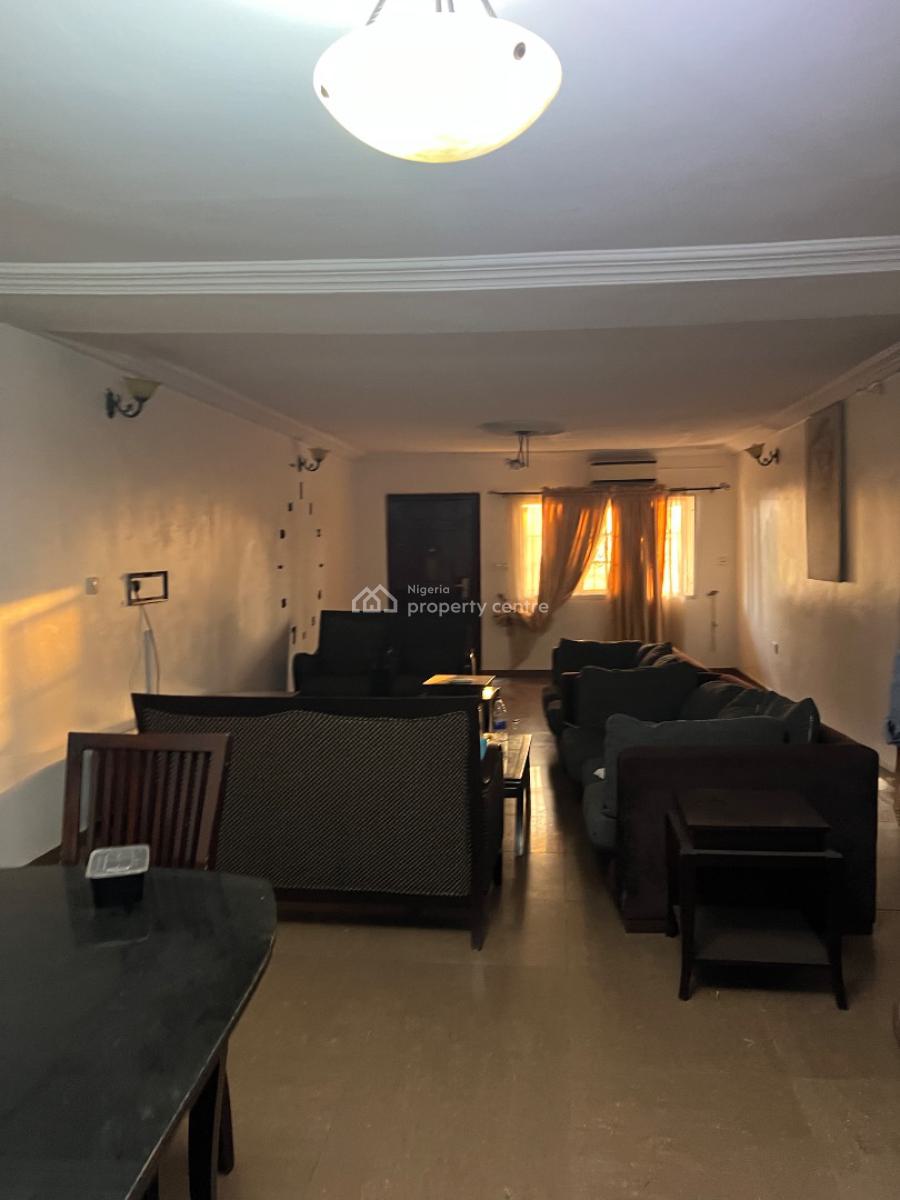 Furnished 3 Bedroom Flat, 2nd Floor, with Gen & Ac, By Lakechad(tarred Rd), Maitama District, Abuja, Flat / Apartment for Rent