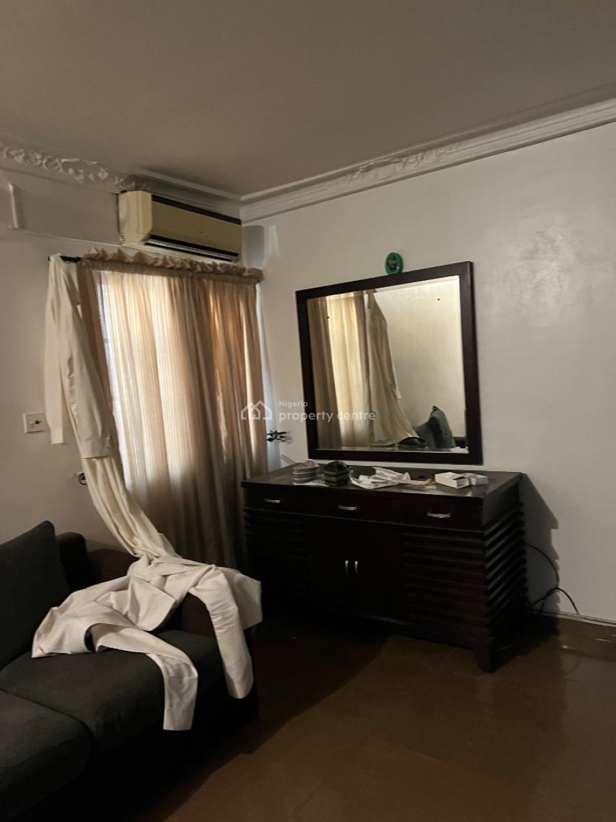 Furnished 3 Bedroom Flat, 2nd Floor, with Gen & Ac, By Lakechad(tarred Rd), Maitama District, Abuja, Flat / Apartment for Rent