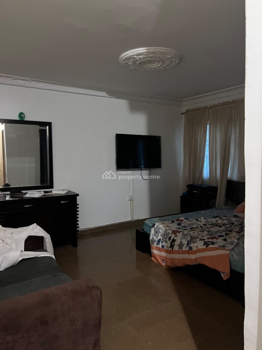 Furnished 3 Bedroom Flat, 2nd Floor, with Gen & Ac, By Lakechad(tarred Rd), Maitama District, Abuja, Flat / Apartment for Rent