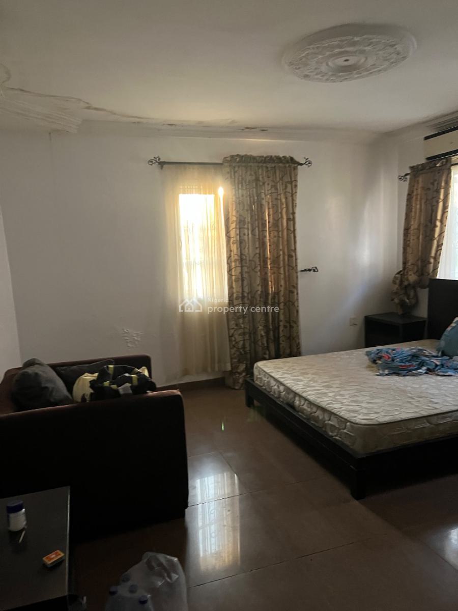 Furnished 3 Bedroom Flat, 2nd Floor, with Gen & Ac, By Lakechad(tarred Rd), Maitama District, Abuja, Flat / Apartment for Rent