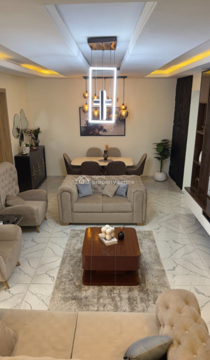 Smart Luxury Fully Furnished 4 Bedroom Terrace Duplex., in a Very Conducive Secured Estate at Ogombo Abraham Adesanya Axis Aja, Ajah, Lagos, Terraced Duplex for Rent