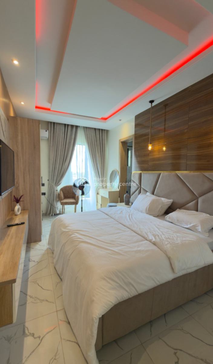 Smart Luxury Fully Furnished 4 Bedroom Terrace Duplex., in a Very Conducive Secured Estate at Ogombo Abraham Adesanya Axis Aja, Ajah, Lagos, Terraced Duplex for Rent