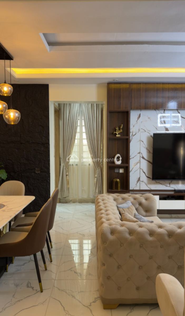 Smart Luxury Fully Furnished 4 Bedroom Terrace Duplex., in a Very Conducive Secured Estate at Ogombo Abraham Adesanya Axis Aja, Ajah, Lagos, Terraced Duplex for Rent