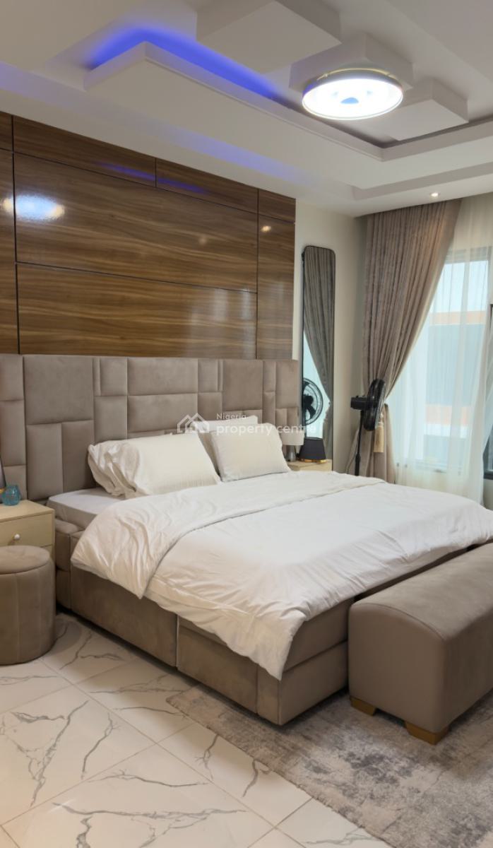 Smart Luxury Fully Furnished 4 Bedroom Terrace Duplex., in a Very Conducive Secured Estate at Ogombo Abraham Adesanya Axis Aja, Ajah, Lagos, Terraced Duplex for Rent