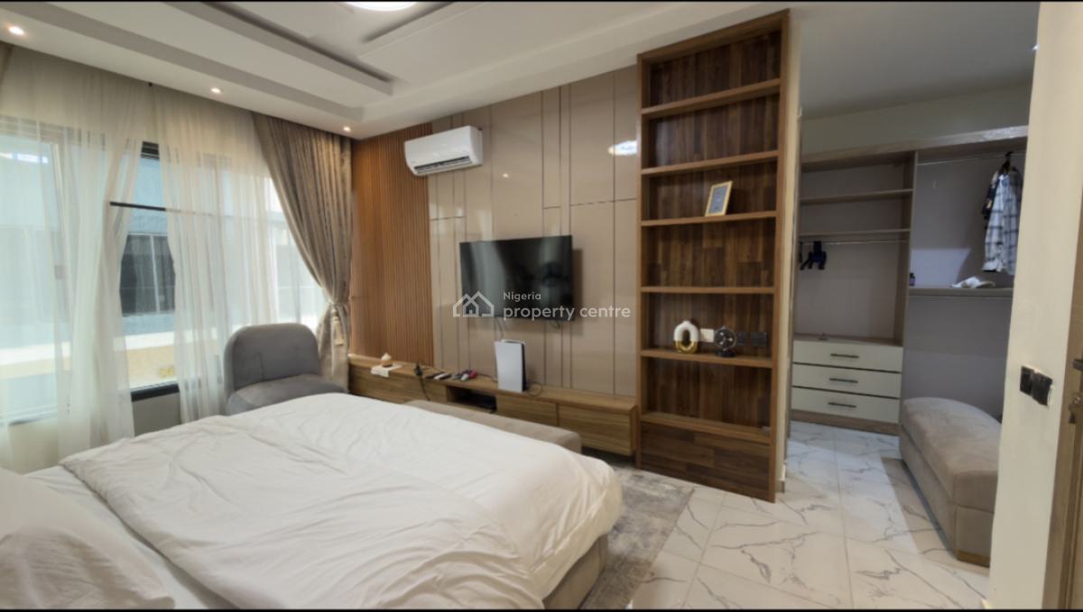 Smart Luxury Fully Furnished 4 Bedroom Terrace Duplex., in a Very Conducive Secured Estate at Ogombo Abraham Adesanya Axis Aja, Ajah, Lagos, Terraced Duplex for Rent