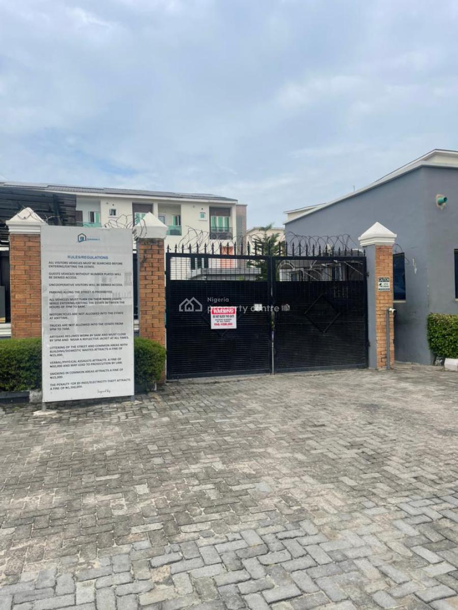 Exquisite Furnished 4 Bedroom Terrace Duplex, Chevron, Lekki Phase 2, Lekki, Lagos, Terraced Duplex for Sale