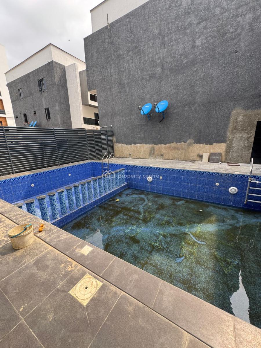 Luxury 4bedroom  Terrace Duplex with Bq, Ikate, Lekki, Lagos, Terraced Duplex for Rent