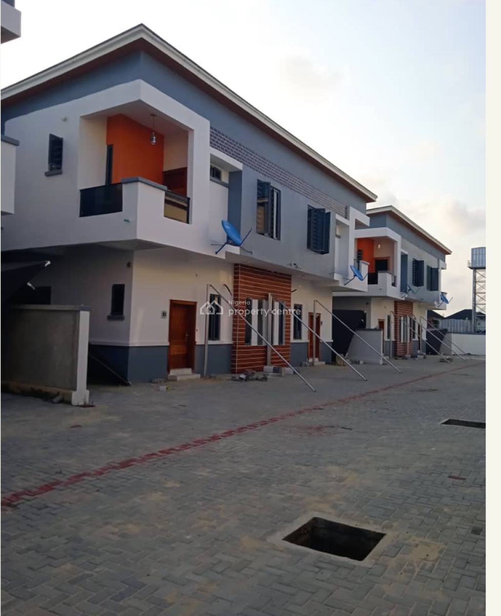 Serviced 4 Bedroom Semi Detached Duplex, Chevron, Lekki, Lagos, Semi-detached Duplex for Sale