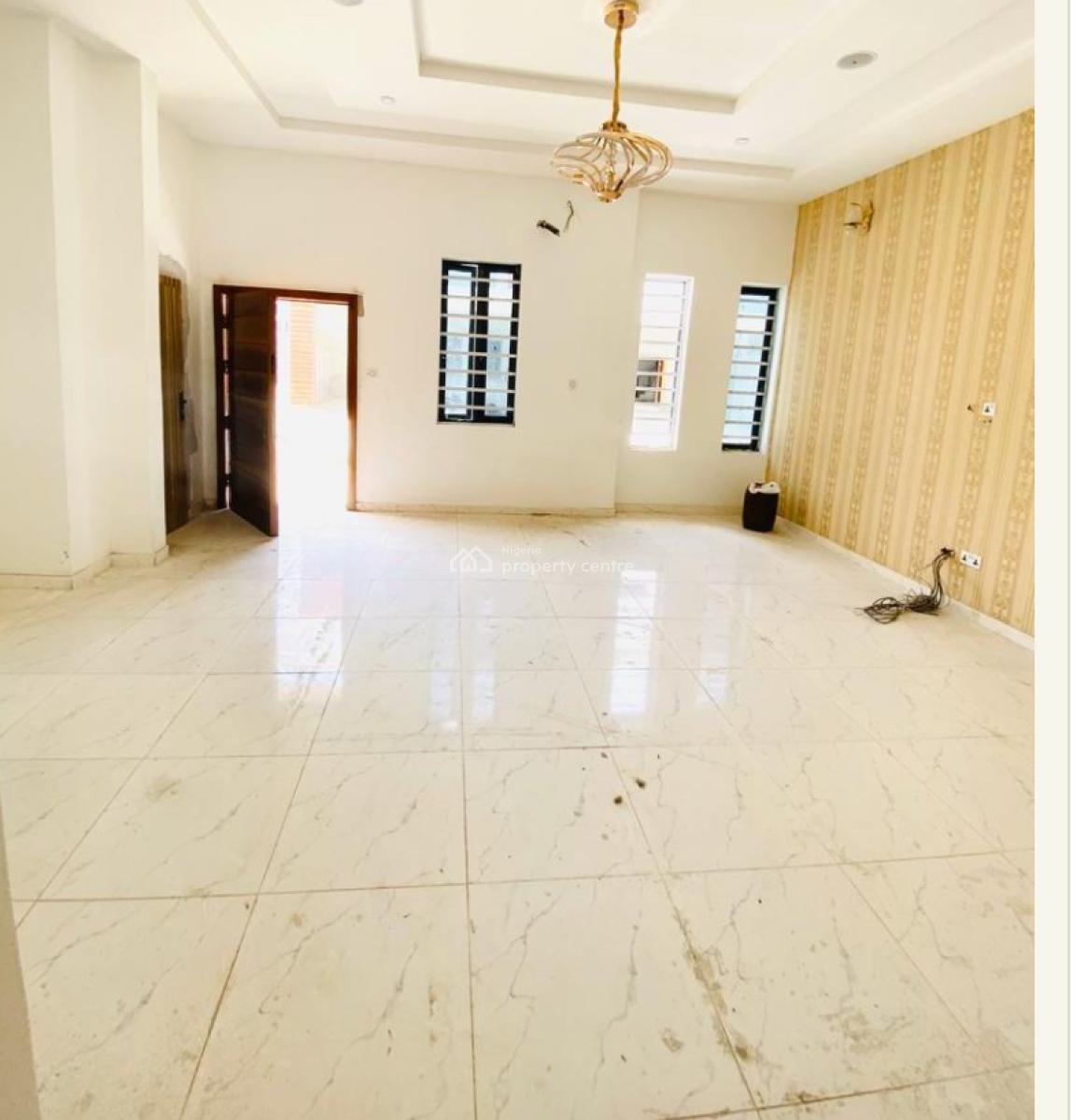 Serviced 4 Bedroom Semi Detached Duplex, Chevron, Lekki, Lagos, Semi-detached Duplex for Sale