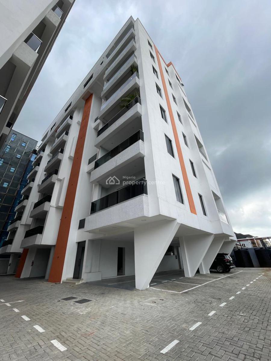 ️uniquely Built 3 Bedroom Apartment with Elevator, Gym and Swimming Pool, Lekki Phase 1, Lekki, Lagos, Block of Flats for Sale