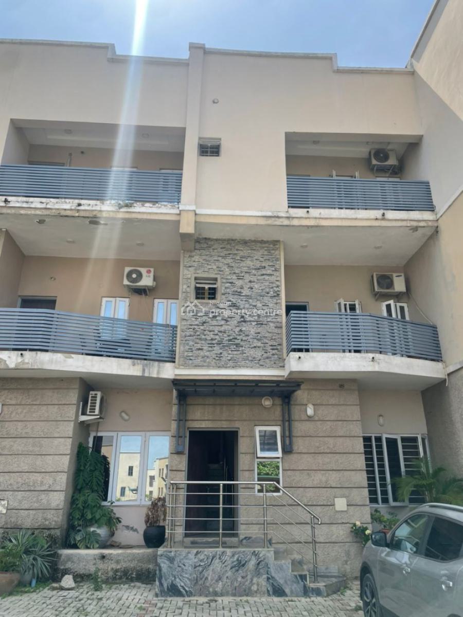Solidly Built, Spacious 3 Bedroom Terrace Duplex with Bq, Jahi, Abuja, Terraced Duplex for Sale