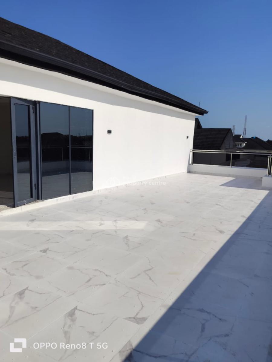 Brand New 5 Bedrooms Detached Duplex with Pool, Penthouse and Bq, Royal Garden Estate, Ajah, Lagos, Detached Duplex for Sale