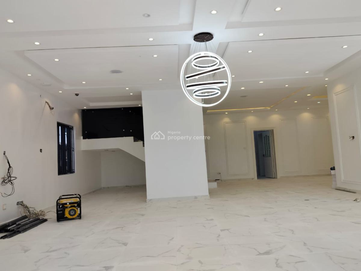 Brand New 5 Bedrooms Detached Duplex with Pool, Penthouse and Bq, Royal Garden Estate, Ajah, Lagos, Detached Duplex for Sale