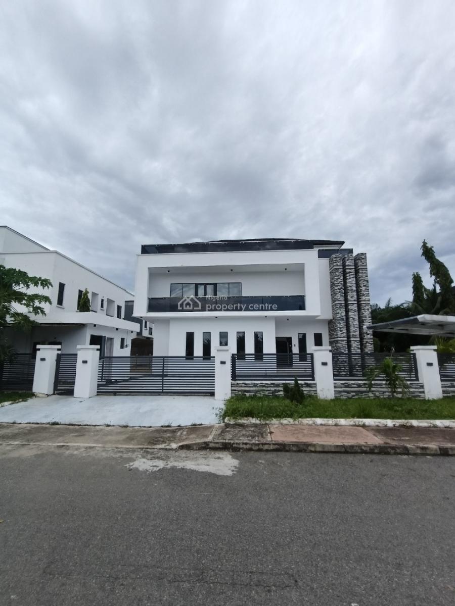 Brand New 5 Bedrooms Detached Duplex with Pool, Penthouse and Bq, Royal Garden Estate, Ajah, Lagos, Detached Duplex for Sale