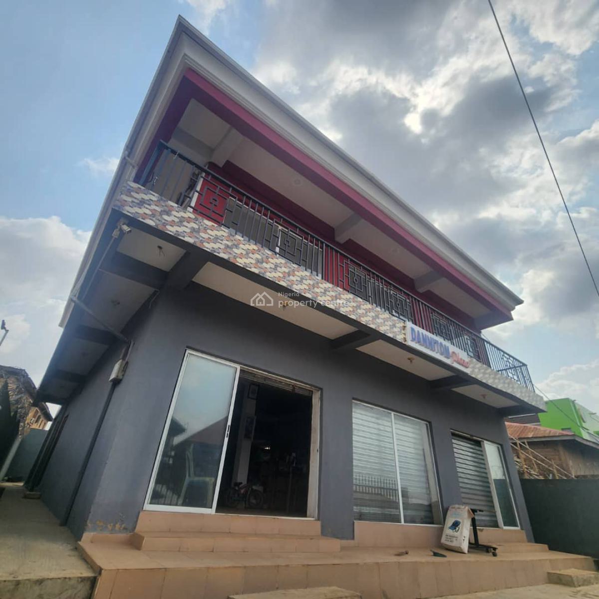 2 Floor Office & Store Shopping Complex, Gate Bustop Along Basorun Aliwo Road, Ibadan, Oyo, Office Space for Sale
