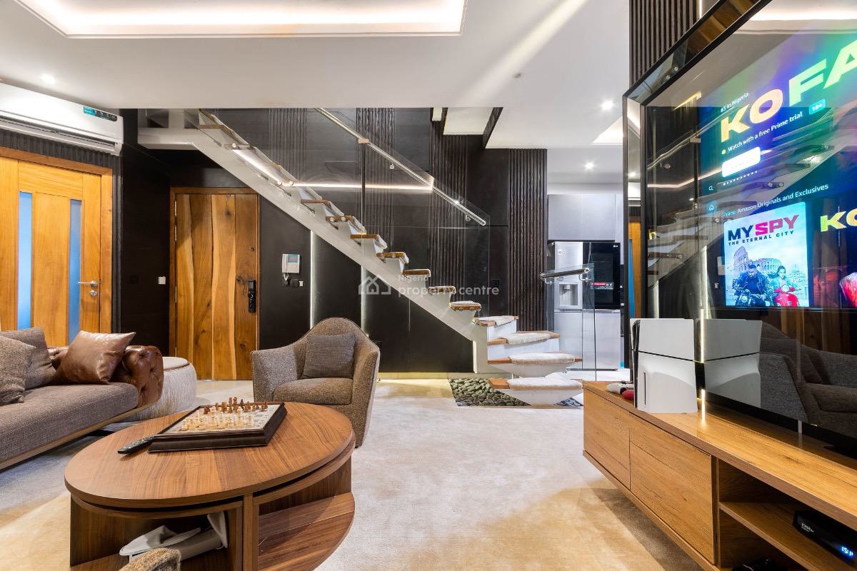 Luxury 2 Bedrooms Maisonette, Lekki Phase 1, Lekki, Lagos, Semi-detached Duplex Short Let