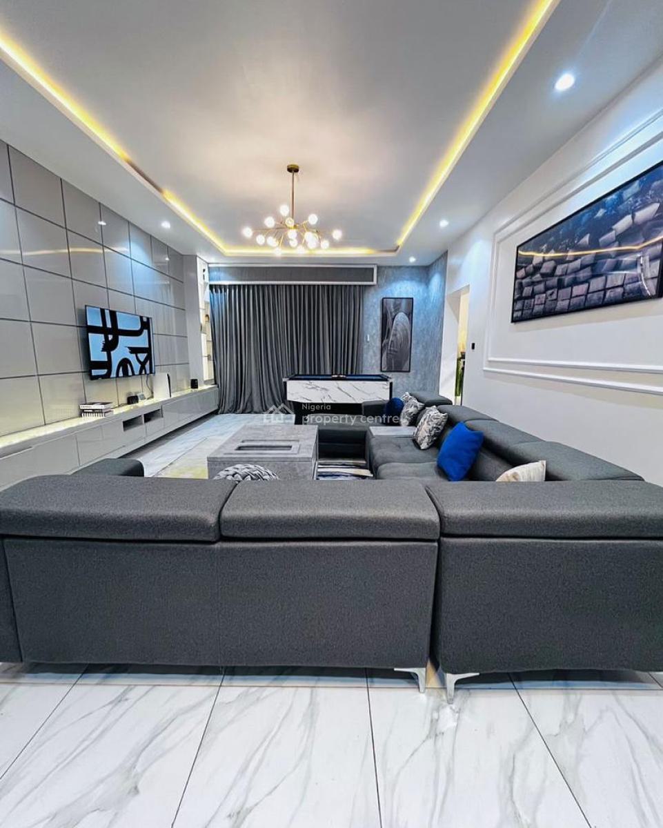 Nicely Furnished 3 Bedroom Apartment with Snooker Board and Ps5, Katampe, Abuja, House Short Let