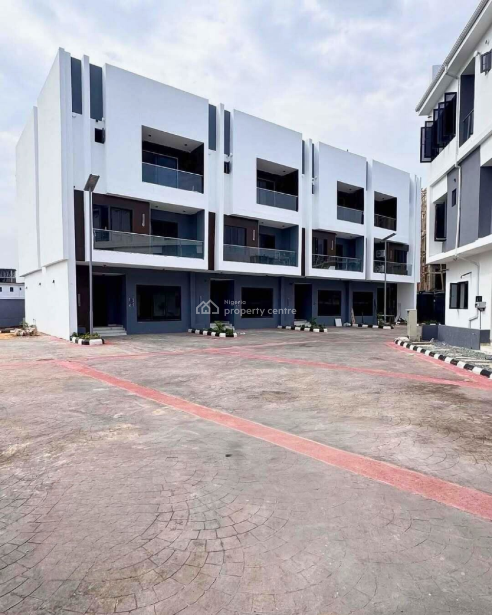 Contemporary 4-bedroom Terrace Duplex, Orchid Road, Lekki, Lagos, Terraced Duplex for Rent