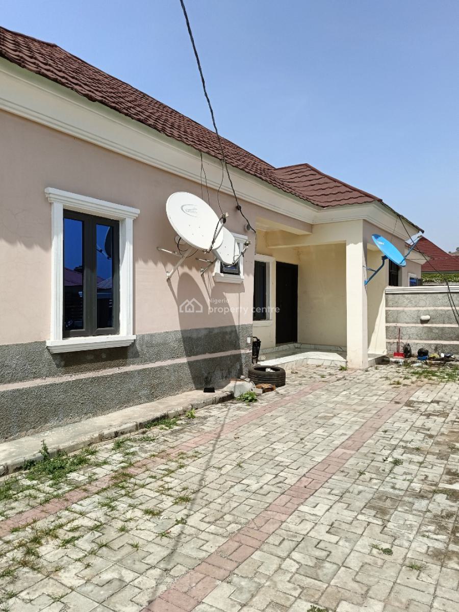 Standard 2 Bedrooms Apartment Plus a 1 Bedroom Bq in an Estate, Jado Estate, Along Airport Road, Lugbe District, Abuja, Semi-detached Bungalow for Sale