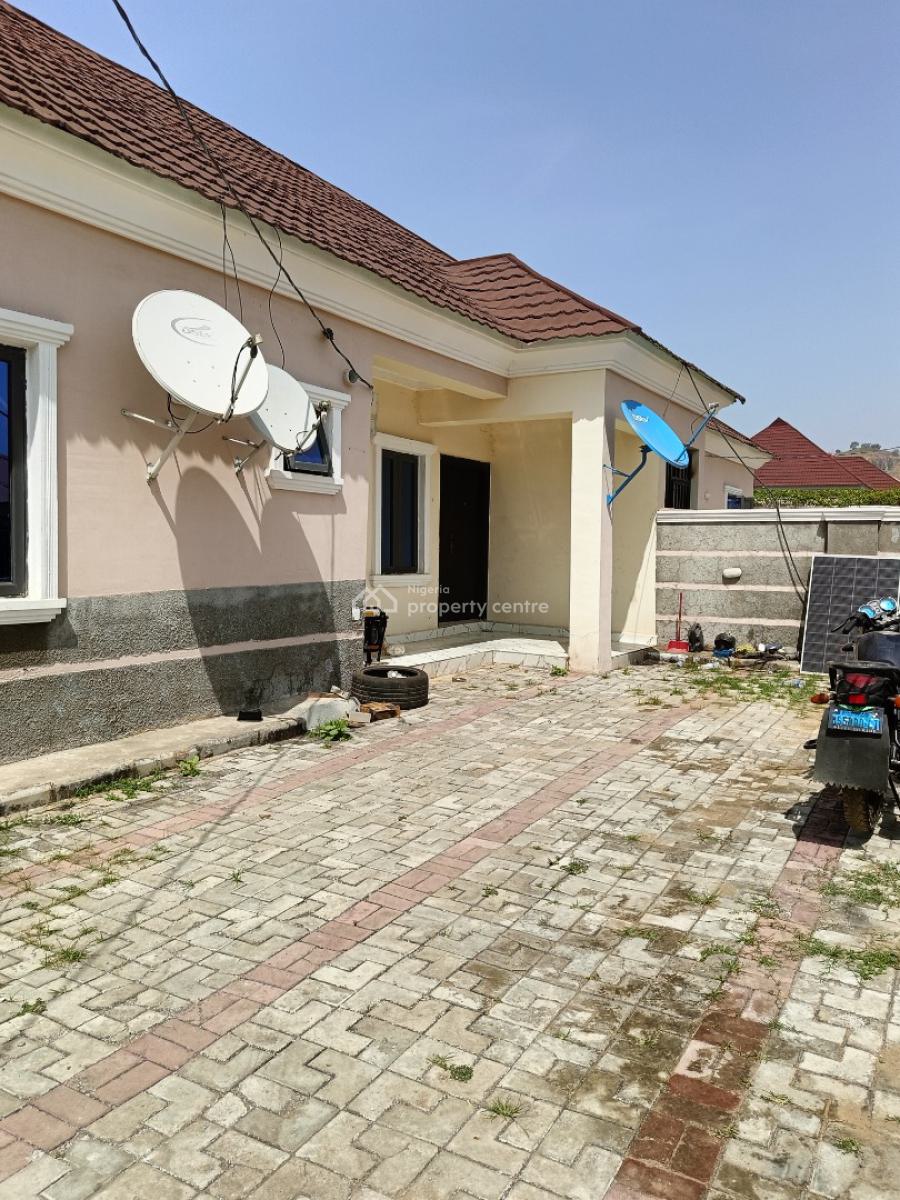 Standard 2 Bedrooms Apartment Plus a 1 Bedroom Bq in an Estate, Jado Estate, Along Airport Road, Lugbe District, Abuja, Semi-detached Bungalow for Sale