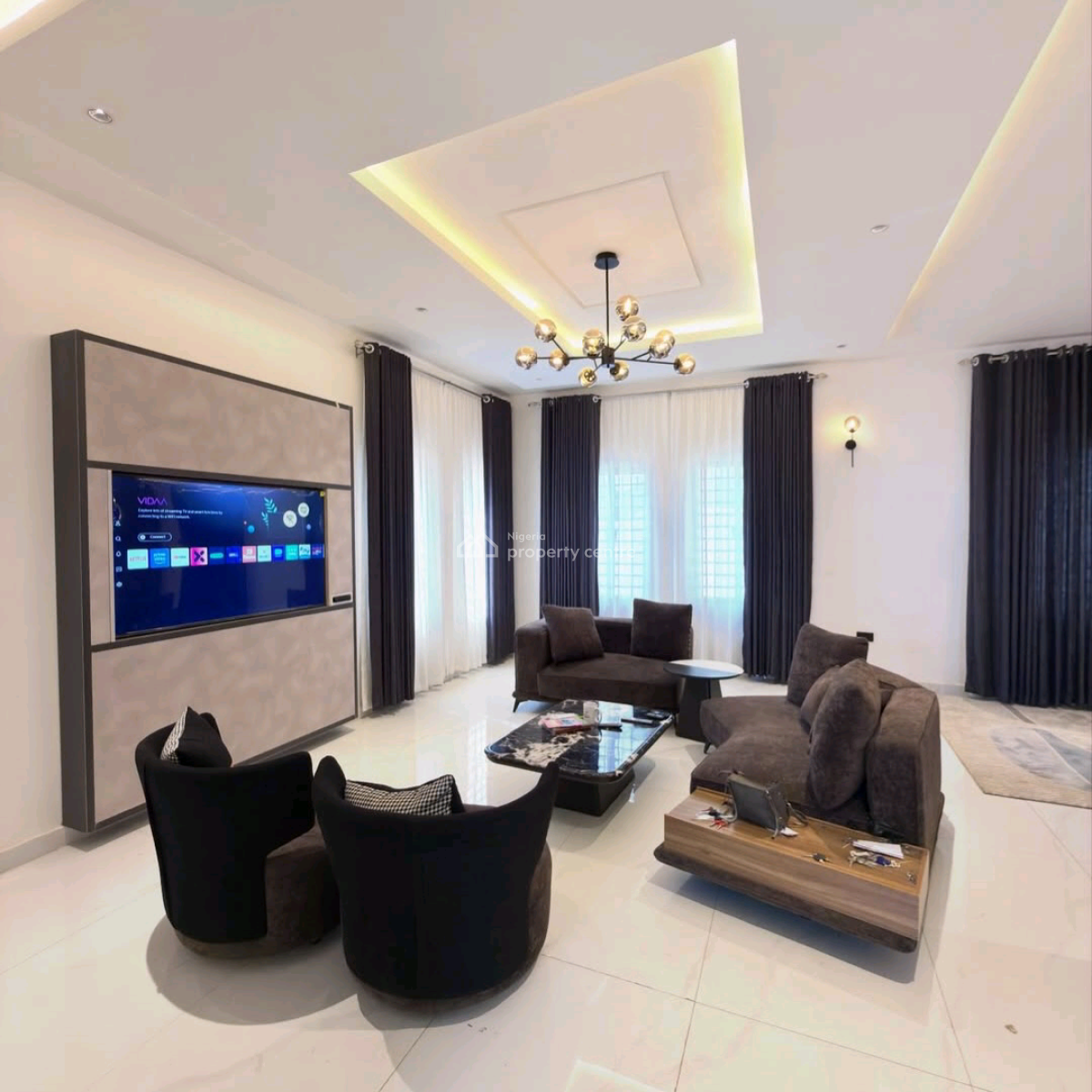 Newly Completed 5 Bedrooms Fully Detached Modern Duplex, Gwarinpa, Abuja, House for Sale