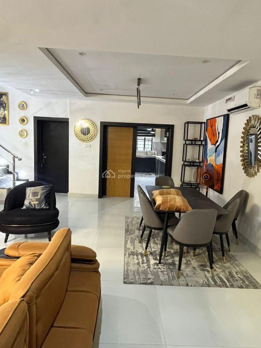 Fully Furnished 4 Bedroom Duplex with Two Bq, Ajah, Lagos, House for Rent
