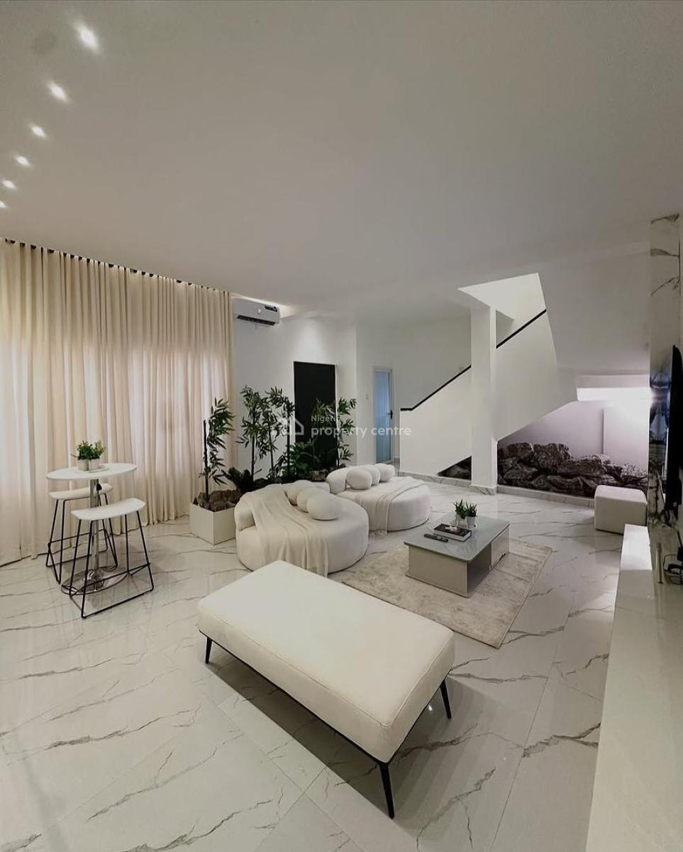 Newly Launched Luxury White Themed 3 Bedroom Apartment, Lifecamp, Life Camp, Abuja, Flat / Apartment Short Let