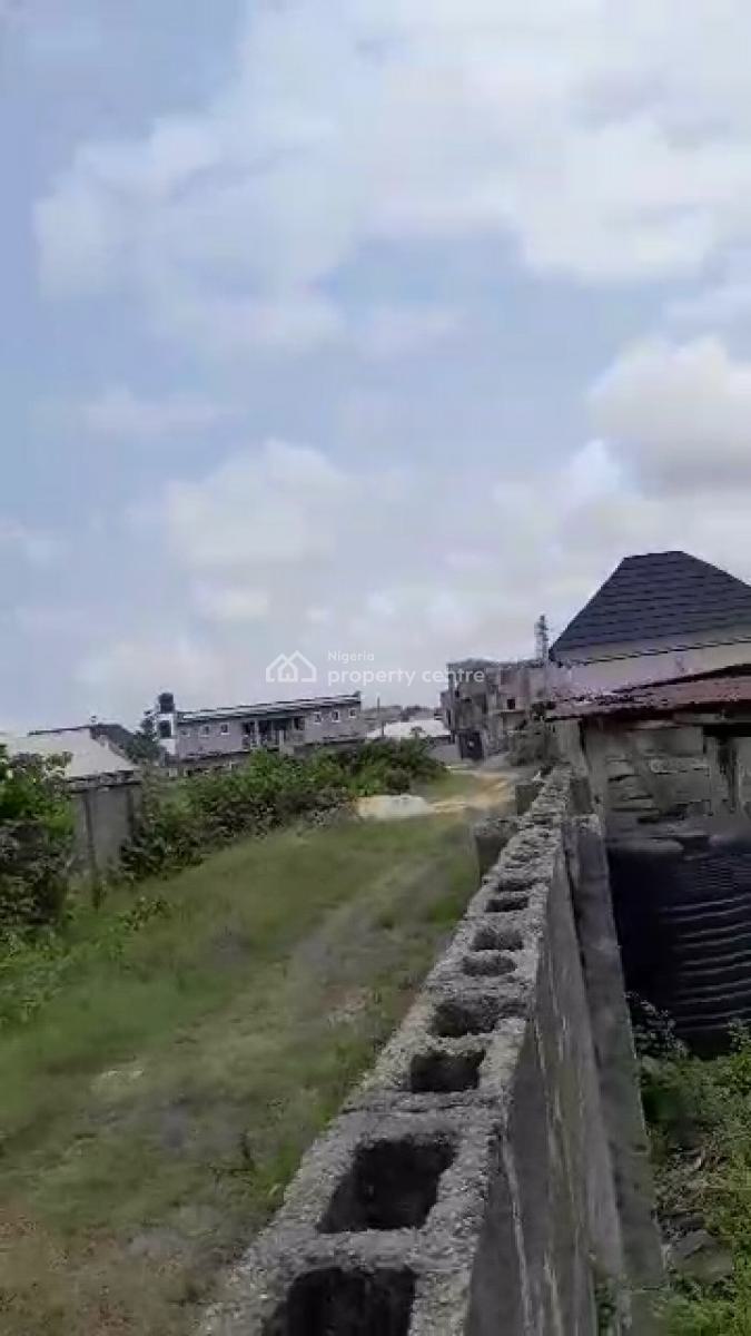 3brm Fully Detached Carcass Sitting Approximately on a Plot of Land, Ogombo Ajah Lekki, Ajah, Lagos, Detached Duplex for Sale