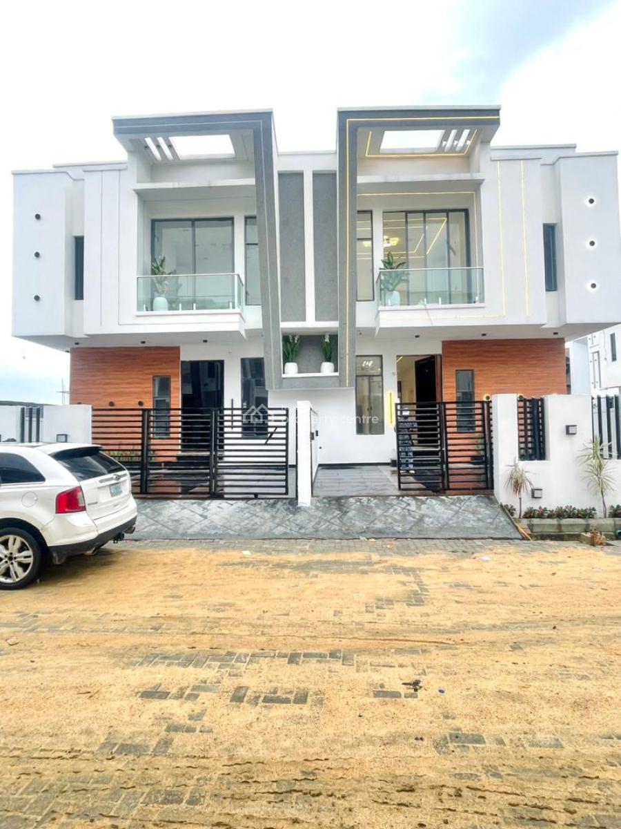 Newly Built 4 Bedroom Semi Detached Duplex with Bq, Ajah, Lagos, Semi-detached Duplex for Sale