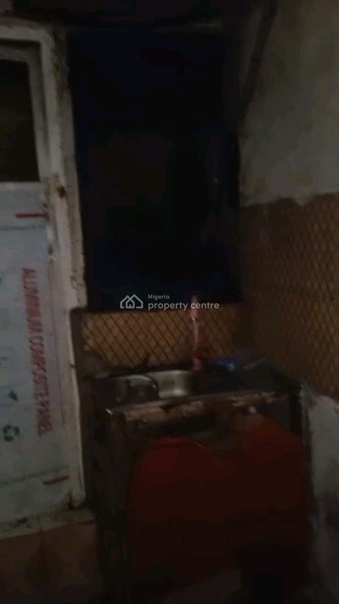 Standard  Mini Flat Upstairs with  Pop, Car Park, and Kitchen Cabinet, Onike, Yaba, Lagos, Mini Flat (room and Parlour) for Rent