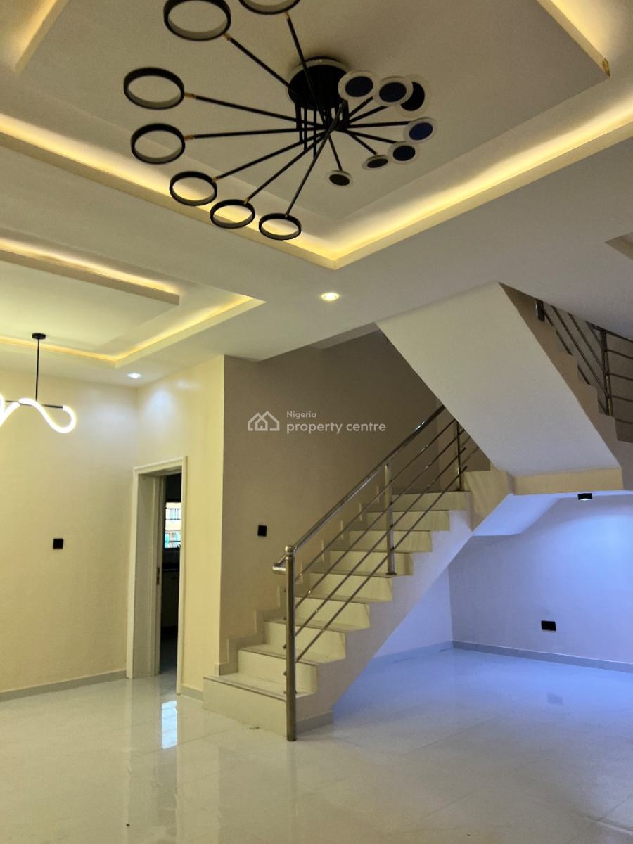 a Brand New 3bedroom Duplex and a Room Bq, Pepperoni Abraham Adesunya Ajah, Lekki Phase 2, Lekki, Lagos, Terraced Duplex for Rent