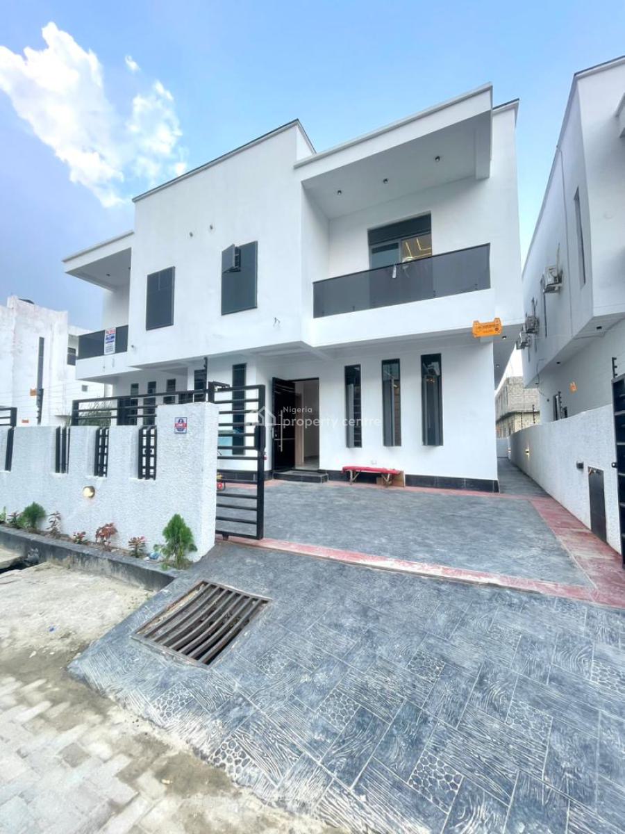 Well Built 4 Bedroom Semi Detached Duplex with Bq, Ajah, Lagos, Semi-detached Duplex for Sale