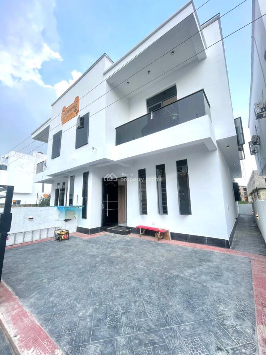 Well Built 4 Bedroom Semi Detached Duplex with Bq, Ajah, Lagos, Semi-detached Duplex for Sale