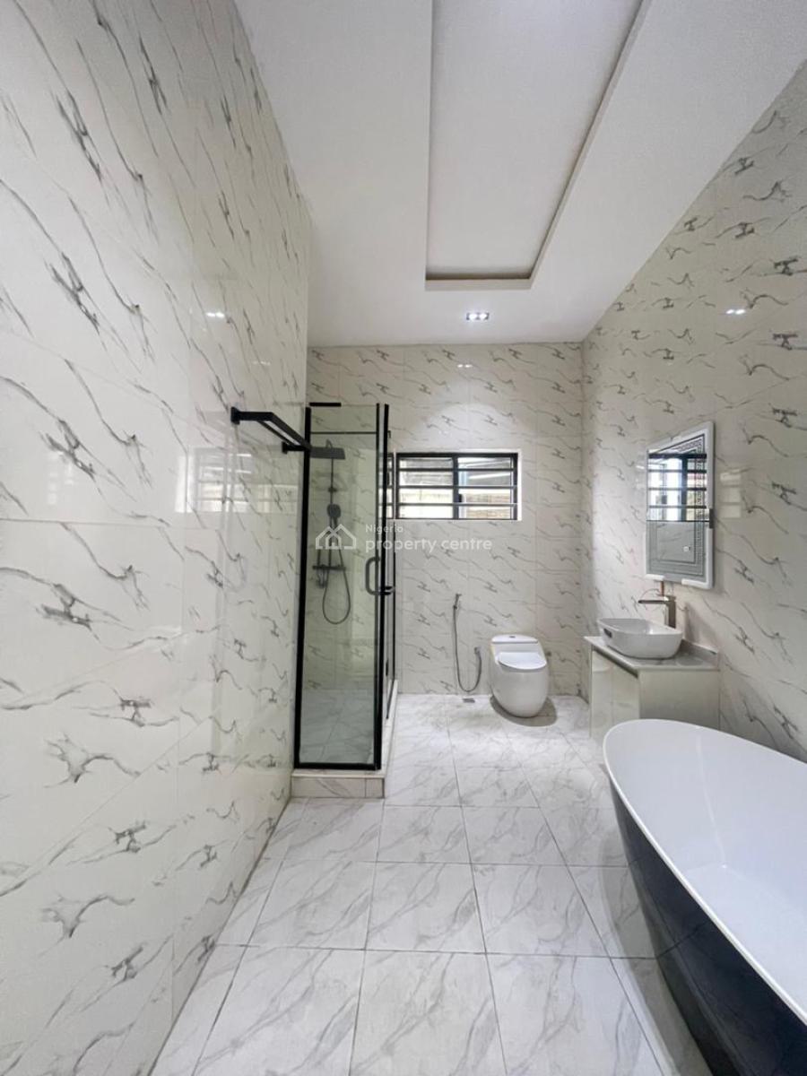 Well Built 4 Bedroom Semi Detached Duplex with Bq, Ajah, Lagos, Semi-detached Duplex for Sale