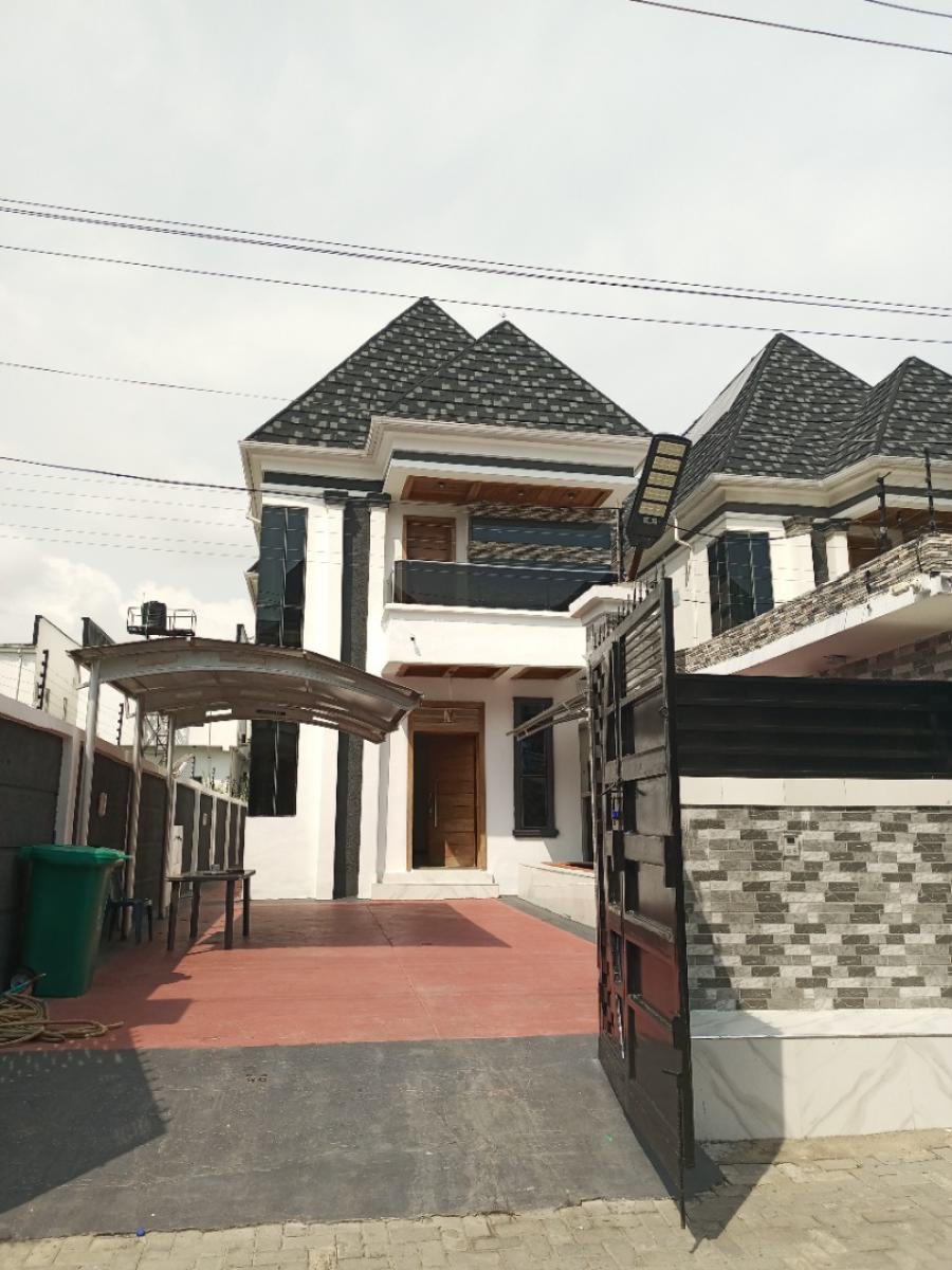 Newly Built 5 Bedroom Fully Detached Duplex with Bq, Lekki Phase 2, Lekki, Lagos, Detached Duplex for Sale