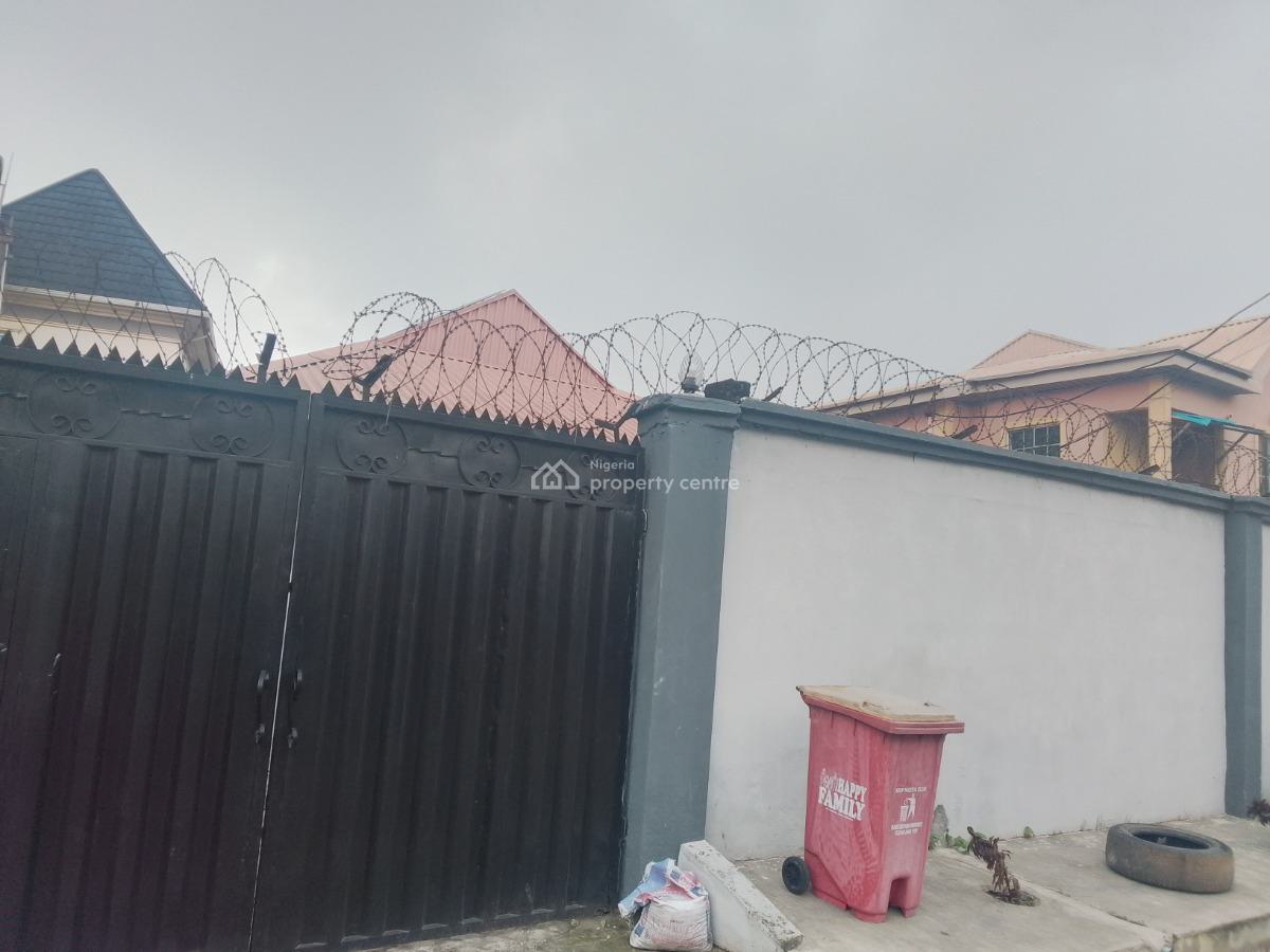 3 Bedroom Bungalow on a Half Plot, Gra Scheme 1 Estate, Oko-oba, Agege, Lagos, Detached Bungalow for Sale