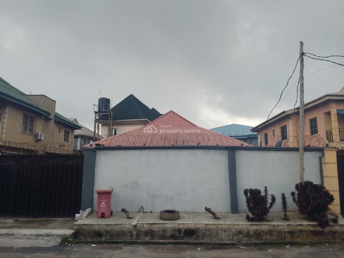 3 Bedroom Bungalow on a Half Plot, Gra Scheme 1 Estate, Oko-oba, Agege, Lagos, Detached Bungalow for Sale
